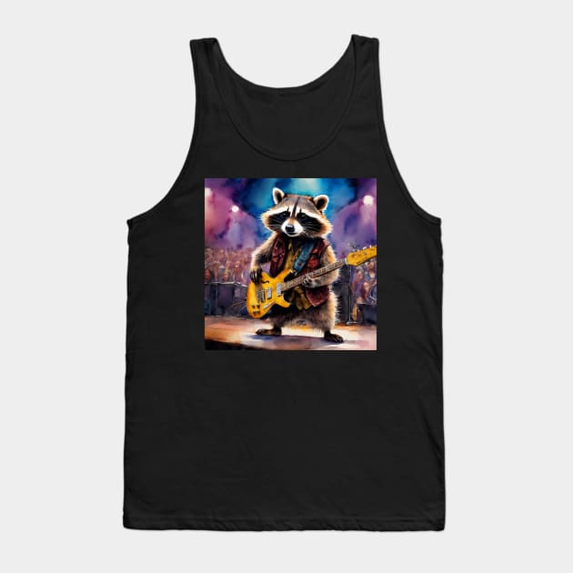 trash panda Tank Top by TrvlAstral